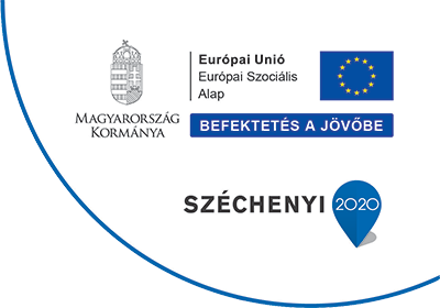 A Széchenyi 2020 pályázat logója.